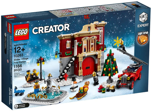 Winter Village Fire Station 10263 - RETIRED