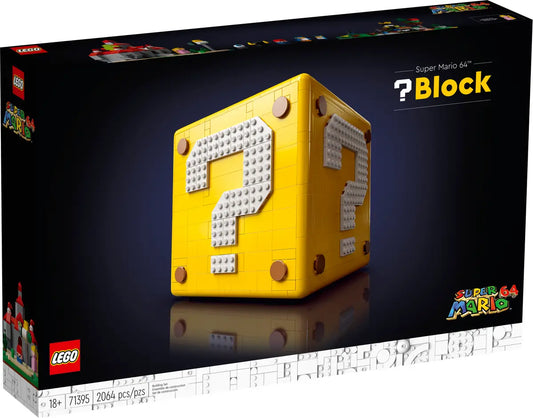 Super Mario 64 Question Mark Block 71395 - RETIRED