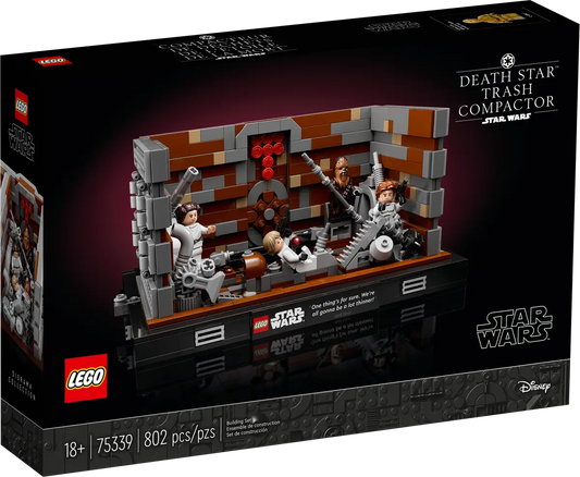 Death Star Trash Compactor Diorama 75339 - RETIRED