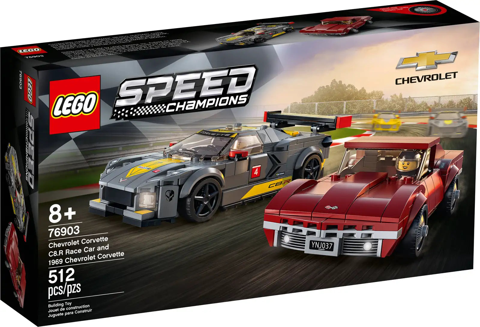 Speed Champions 76903: Chevrolet Corvette C8.R Race Car (Brand New/ newest Sealed)