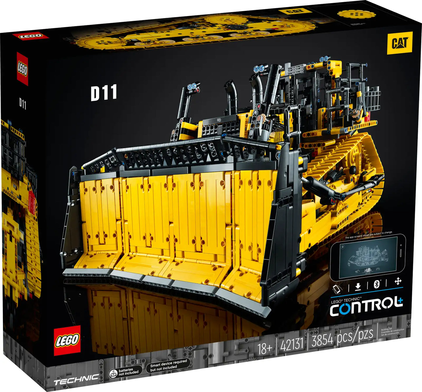 App-Controlled Cat® D11 Bulldozer 42131 - RETIRED