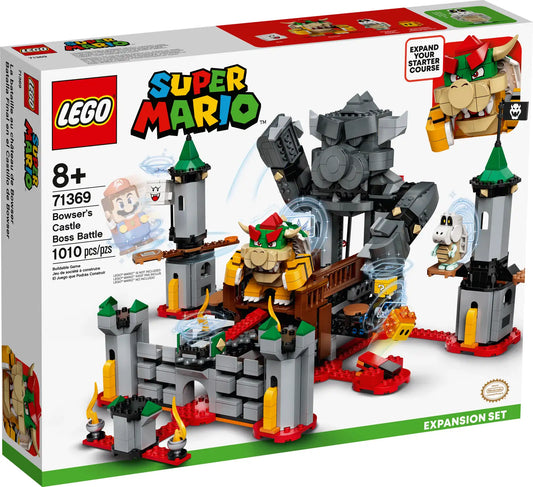 Bowser's Castle Boss Battle Expansion Set 71369 - RETIRED