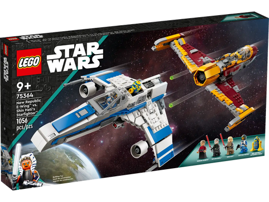 New Republic E-Wing vs. Shin Hati’s Starfighter