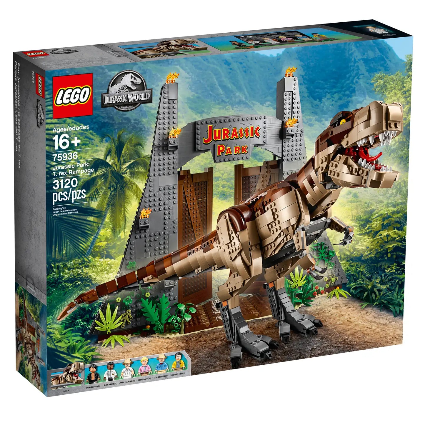 Jurassic Park: T. rex Rampage 75936 - RETIRED